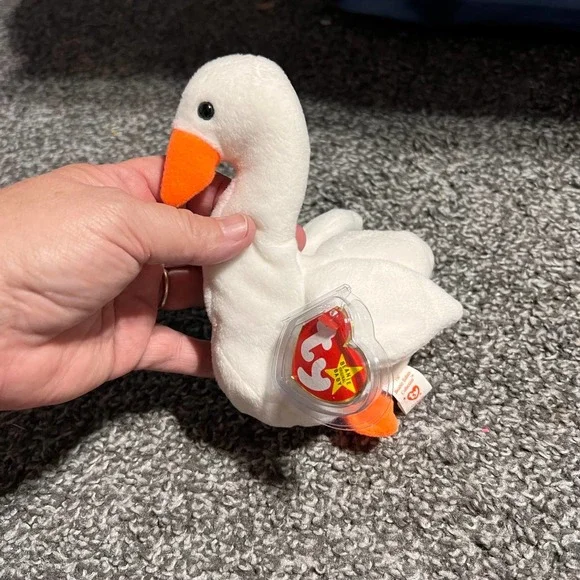 Beanie Babies Toys Ty Beanie Babies Zgracie The White Swan